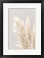 Framed Pampas Grass Grey 3