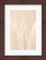 Framed Pampas Grass Beige 4