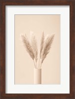 Framed Pampas Grass Beige 11