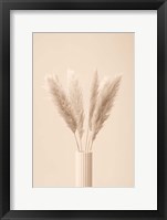 Framed Pampas Grass Beige 11