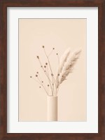 Framed Thistle a Pampas Beige