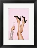 Framed Cheers Disco Heels