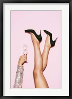 Framed Cheers Disco Heels