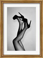 Framed Velvet Pumps