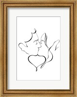 Framed Kiss