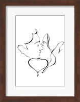 Framed Kiss