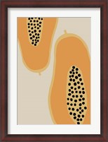 Framed Papaya Fruit