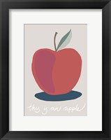 Framed This is an Apple