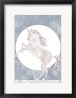 Framed Rising Unicorn