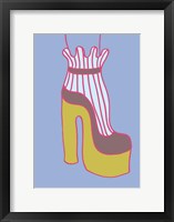 Framed Yellow Heel 1