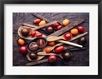 Framed Spoons & tomatoes