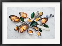 Framed Spoons & Tangerines