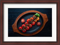 Framed Colourful Tomatoes