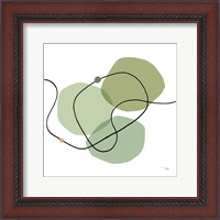 Framed Sinuous Trajectory green III