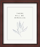 Framed Serene Sentiment IV-Miracles