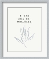 Framed Serene Sentiment IV-Miracles