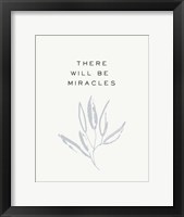Framed Serene Sentiment IV-Miracles