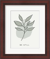 Framed Zen Vibes III-Be Still