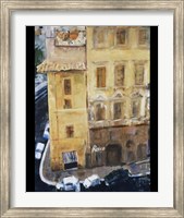 Framed Italian Street Corner