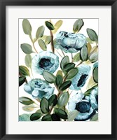 Framed Farmhouse Blue Bush III