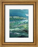 Framed Blue Mountainscape II