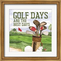 Framed Golf Days II-Best Days