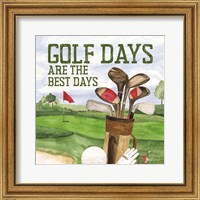 Framed Golf Days II-Best Days