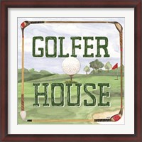 Framed Golf Days IV-Golfer House