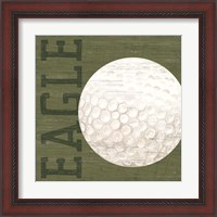 Framed 'Golf Days X-Eagle' border=