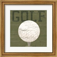 Framed 'Golf Days XI-Golf' border=