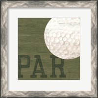 Framed Golf Days XII-Par