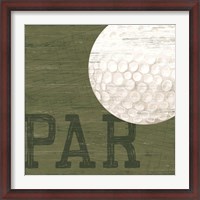 Framed Golf Days XII-Par