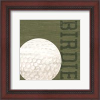 Framed Golf Days XIII-Birdie