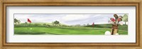 Framed Golf Days panel I