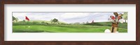 Framed Golf Days panel I