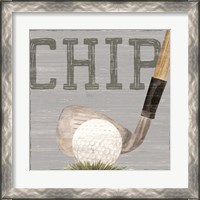 Framed 'Golf Days neutral VII-Chip' border=