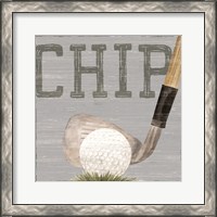 Framed Golf Days neutral VII-Chip