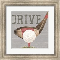 Framed Golf Days neutral VIII-Drive