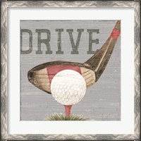 Framed Golf Days neutral VIII-Drive