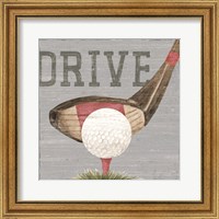 Framed Golf Days neutral VIII-Drive