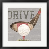 Framed Golf Days neutral VIII-Drive
