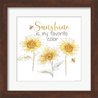 Framed Be My Sunshine VI