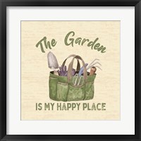 In My Garden XI Framed Print