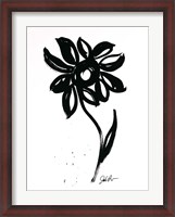 Framed Inked Florals VI