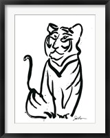Framed Inked Safari V-Tiger