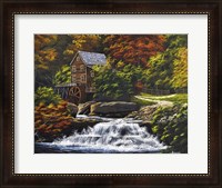 Framed Autumn Mill