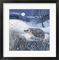Framed Hedgehog and Moon