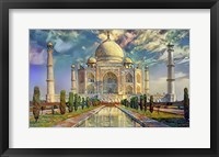 Framed Agra Uttar Pradesh India Taj Mahal