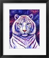 Framed Among the Stars - Cosmic White Tiger