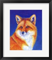Framed Colorful Red Fox